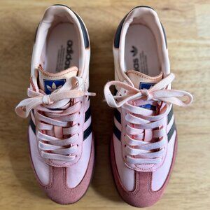 Unworn Custom-Dyed Adidas, Pink/Orange Gradient